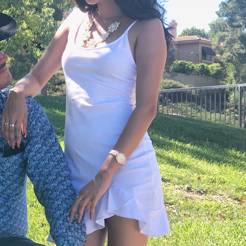 White dress